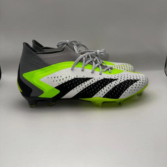 Adidas Predator Accuracy .1 Men sz 7 Soccer Cleats White Green GZ0035 - Picture 3 of 11